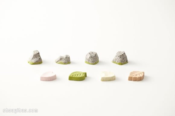 日本禅风庭园和菓子，食用前请亵玩一番！