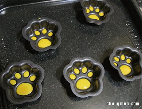 超可爱猫掌水煮蛋 家中电锅也能轻松DIY！