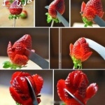 简单有趣的草莓雕花教程