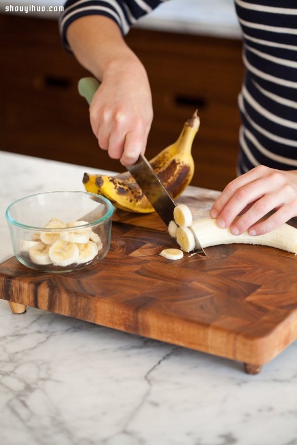 只需用一条香蕉 自制健康低脂的手工冰激凌