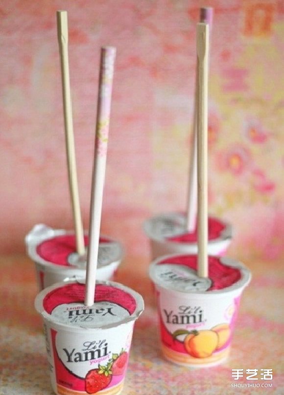 最简单酸奶棒冰的做法 酸奶冰棍的制作方法