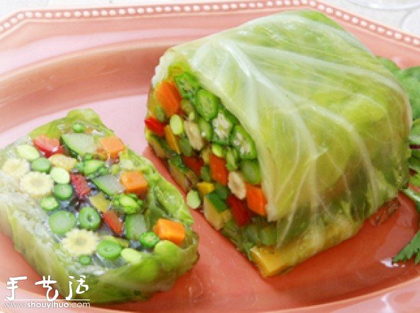 诱人可口蔬菜卷DIY，蔬菜卷的做法