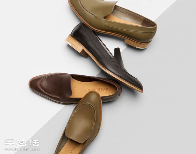 极简设计零死角的经典 loafer 女鞋设计