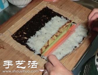 简单寿司做法，自制寿司的方法