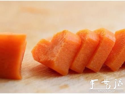 胡萝卜DIY爱“心”菜肴