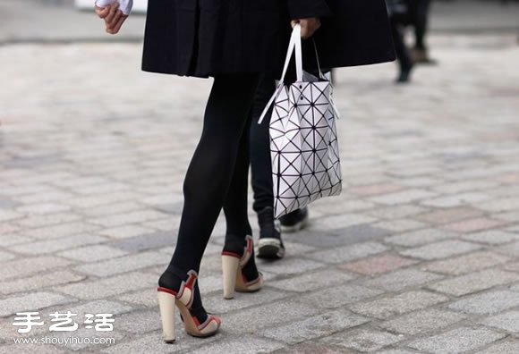 几何概念创意包包：BAO BAO ISSEY MIYAKE