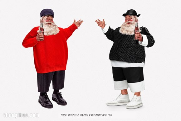 假如圣诞老人穿上现代流行服饰会是什么样？