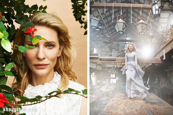 Cate Blanchett登杂志封面 捎来春天的气息