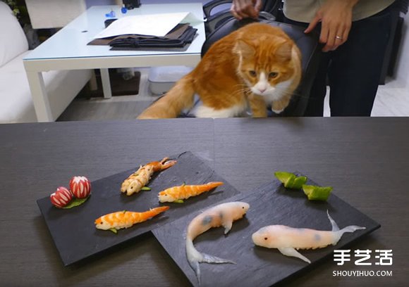逼真锦鲤寿司的做法 人气锦鲤寿司制作食谱