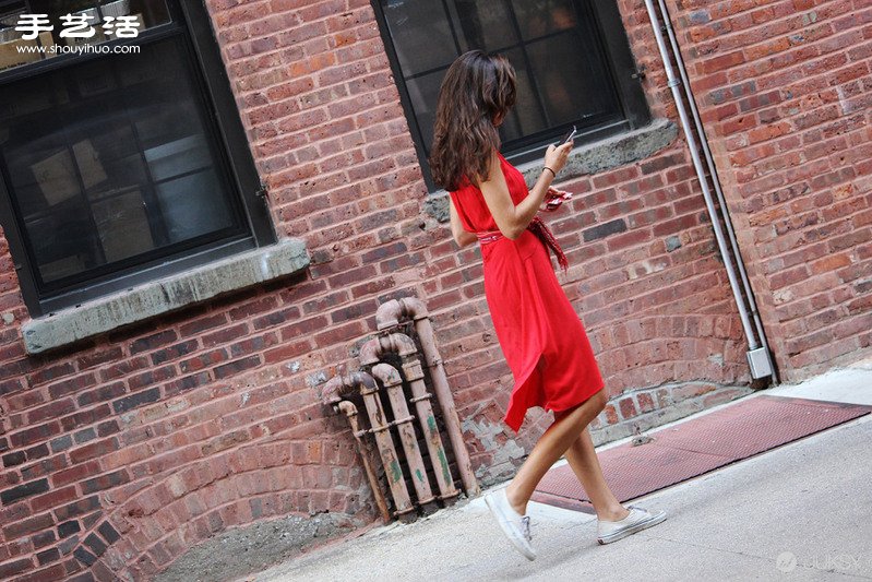 2015春夏纽约时装周 全球时尚潮人穿搭街拍