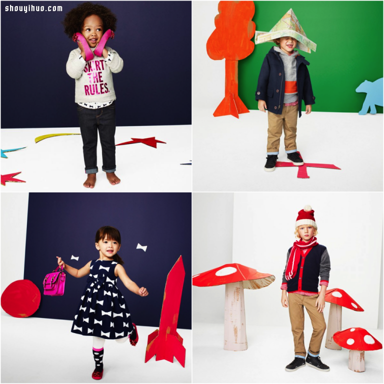 GAP KIDS 和 KATE SPADE 联名童装系列