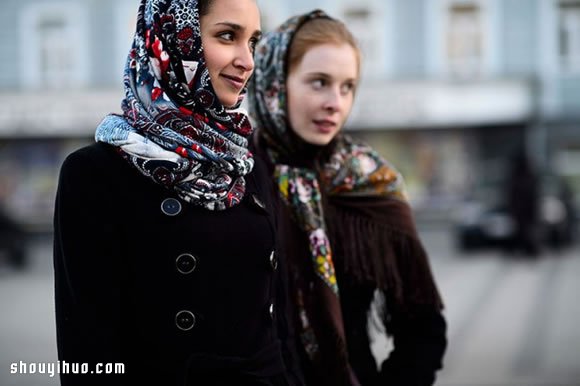 俄罗斯街拍美女穿搭 发现不一样的时尚潮流