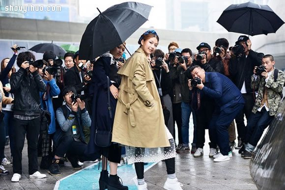 风格百变的时尚之都：韩国首尔时装周街拍