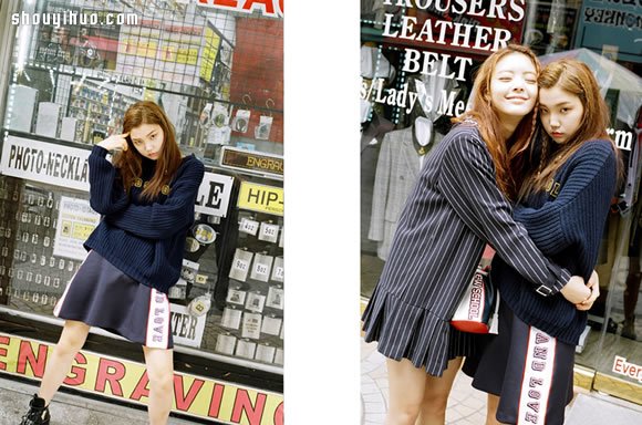 韩国时髦品牌OIOI 2014秋季女装穿搭造型