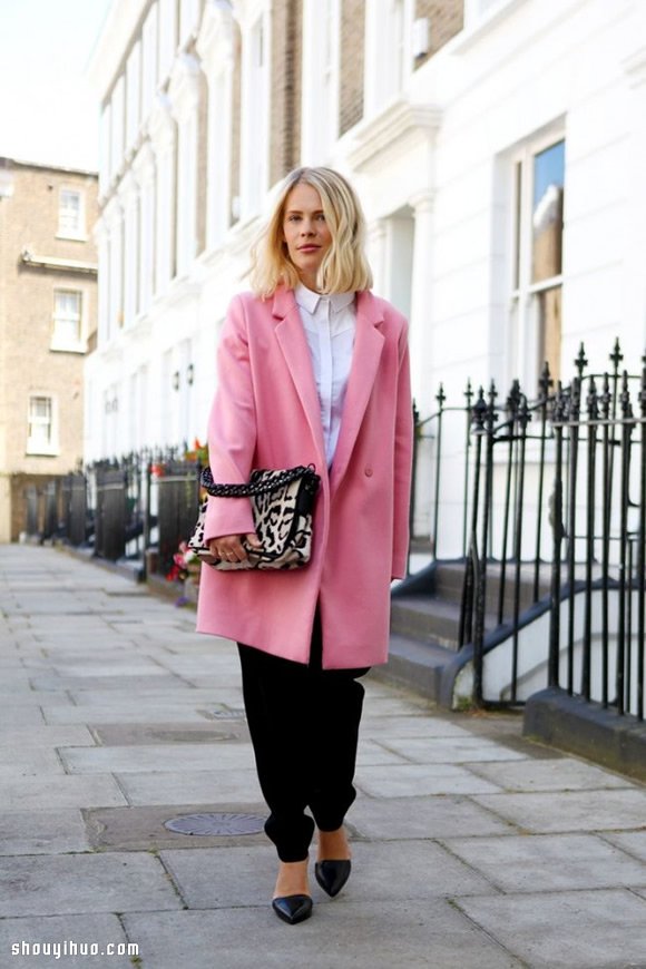 2015 春天不可错过的时尚粉红穿搭