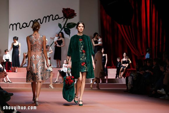 Dolce & Gabbana 2015秋冬时装之母爱颂歌