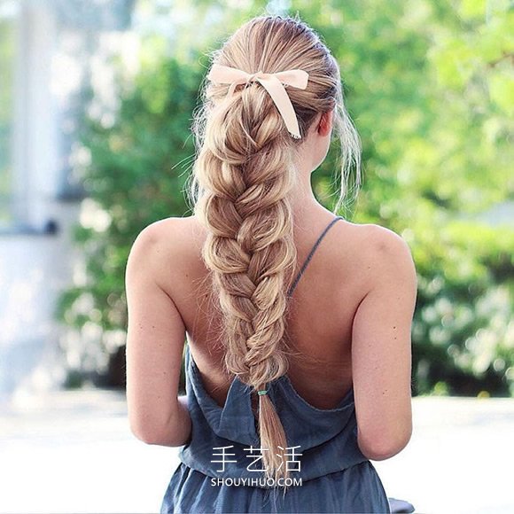 瑞典发型师DIY适合夏天的漂亮编织发型