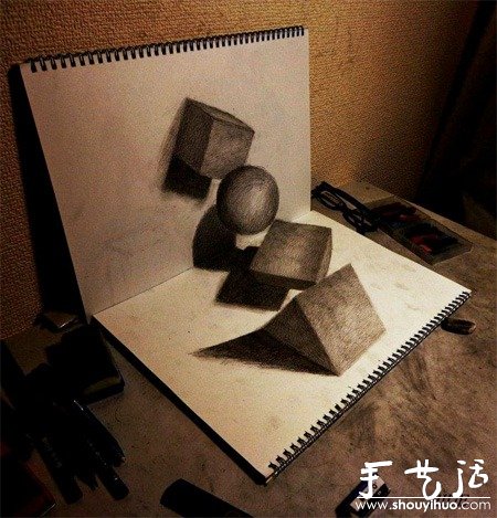 Nagai Hideyuki的3D绘画作品