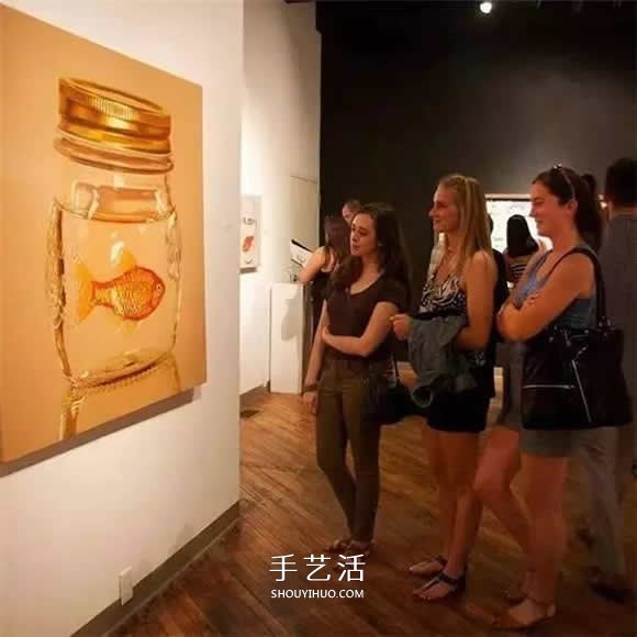 真没糊弄你！韩国画家一笔一笔画的超写实画