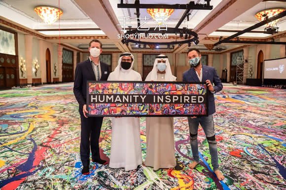 他画出世界上最大画布，为儿童筹集3000万美元
