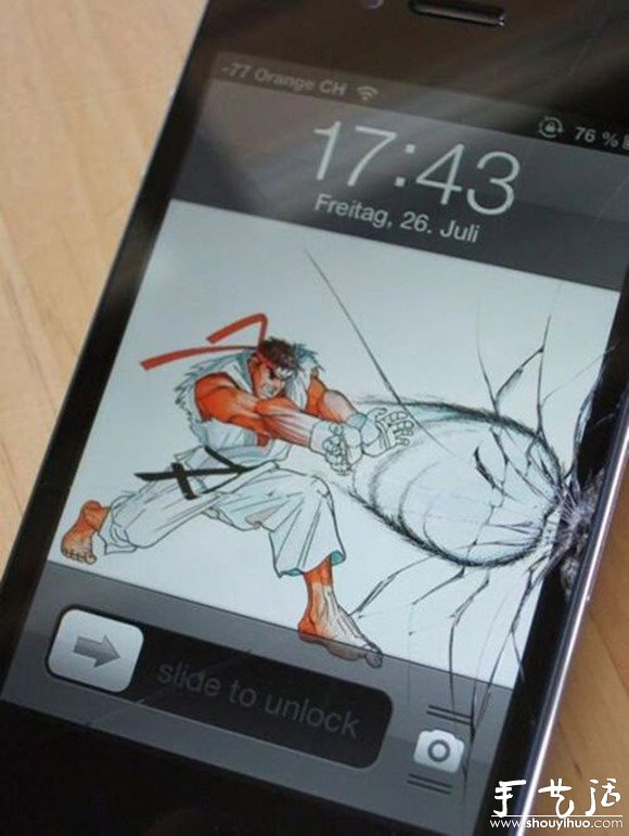 创意手机壁纸 让你不再为手机碎屏苦恼