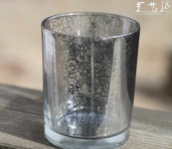 玻璃杯美化教程：在玻璃杯表面喷出星云图案!