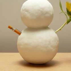 仿雪材料DIY的创意家居用品
