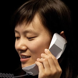 创意立体折纸电话