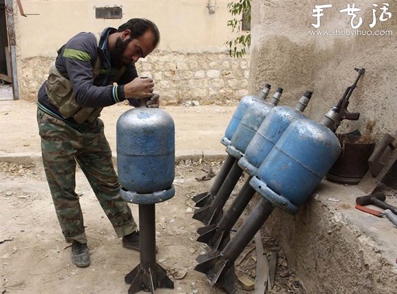 叙利亚反对派所发明的各种土制武器