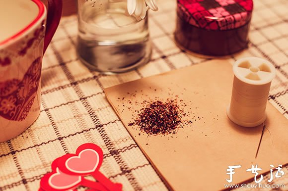 DIY“爱心”茶包 传递爱意与浪漫