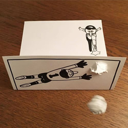 一支笔、一张纸，丹麦艺术家撕纸DIY出幽默！