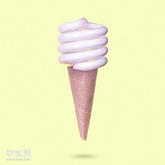 生活用品变成创作素材 DIY成毫无违和感的食物