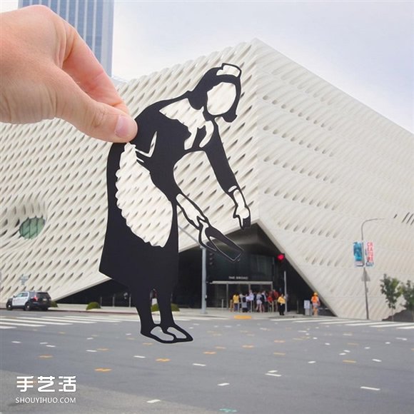当剪纸艺术遇上建筑 全球地标都被他玩坏了！