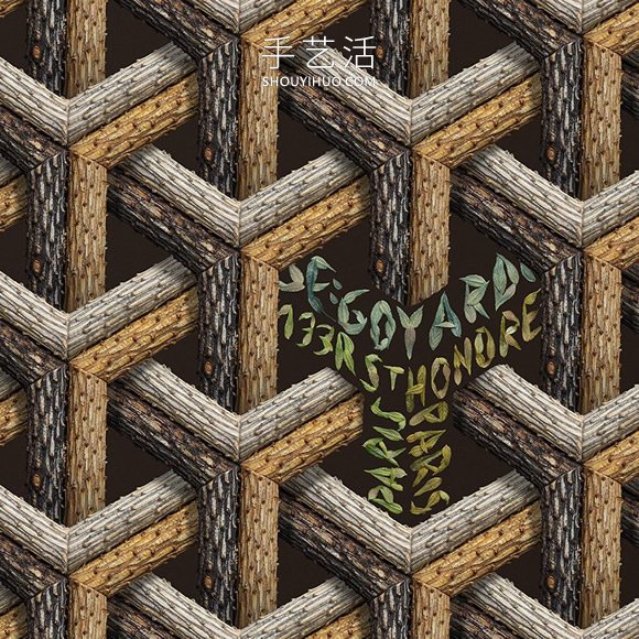 时尚品牌logo掉进花花世界！井上罗来的花瓣DIY