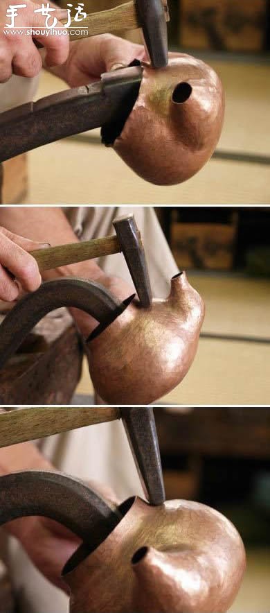 铁艺手工制作铜水壶的方法