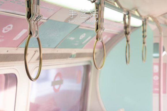 1967年伦敦地铁车厢改造 DIY怀旧感粉嫩天堂！