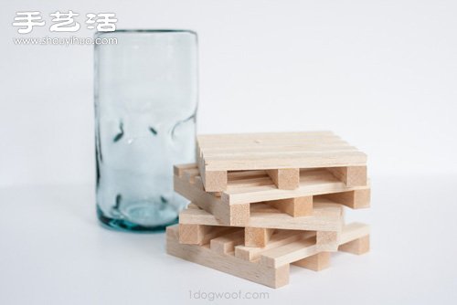 简洁格栅木托盘DIY手工制作图解教程
