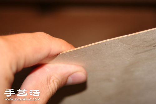 纯手工打造圆环木戒指图解教程