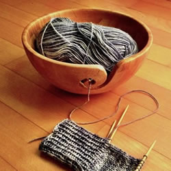 实用竹碗改造小制作 让毛线编织变得更简单！