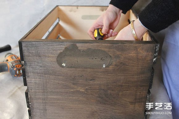 自制板条箱收纳柜 收纳柜的制作方法图解教程
