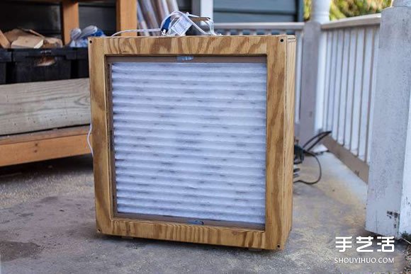 自制空气过滤器的方法 DIY简易空气过滤器教程