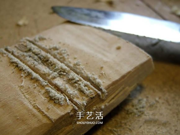 原木制作粗犷啤酒杯 自制大号啤酒杯的过程