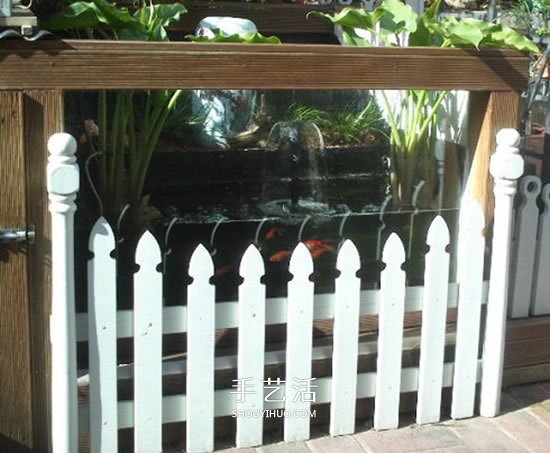 自制园艺小围栏的方法 木板园艺围栏DIY教程