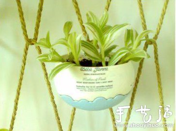 洗发水瓶DIY自动吸水式吊盆