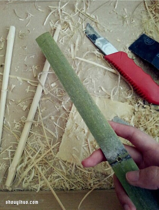 自制竹衣架的方法 竹子制作衣架的步骤教程