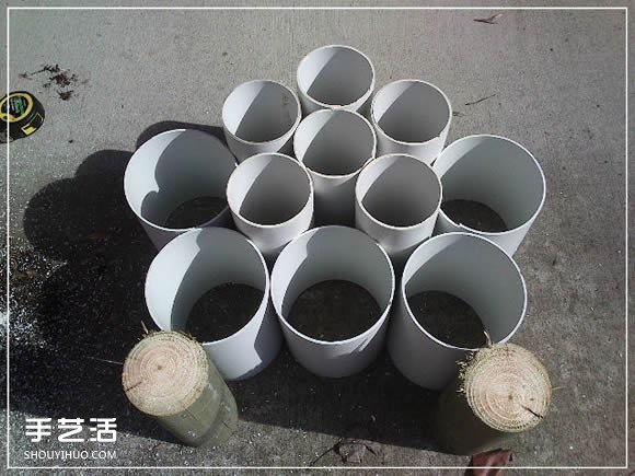 塑料水管做鞋架的教程 DIY塑料水管鞋架的方法