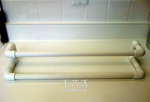 PVC管制作鞋架的方法 自制PVC管鞋架图解