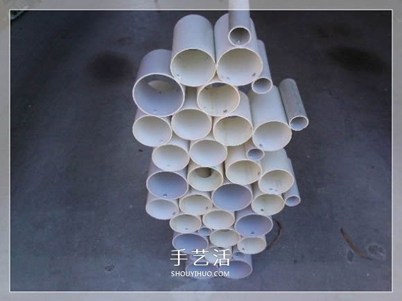 PVC管制作园艺雕塑教程 自制PVC管雕塑的方法