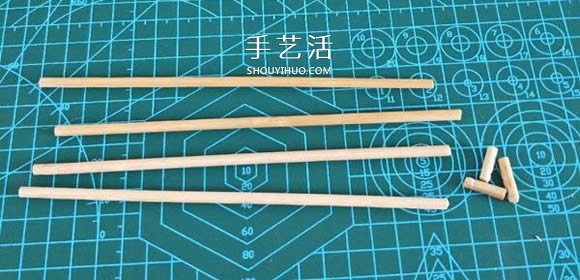 一次性筷子手工制作置物碟图解教程