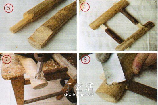 自制田园风沥水架的方法图解教程